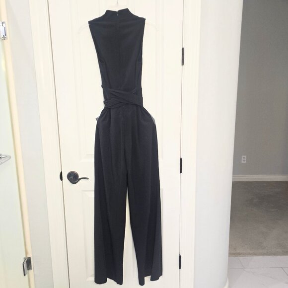 Marciano by Guess Black Sleeveless Jumpsuit - Size 4 - Picture 3 of 9
